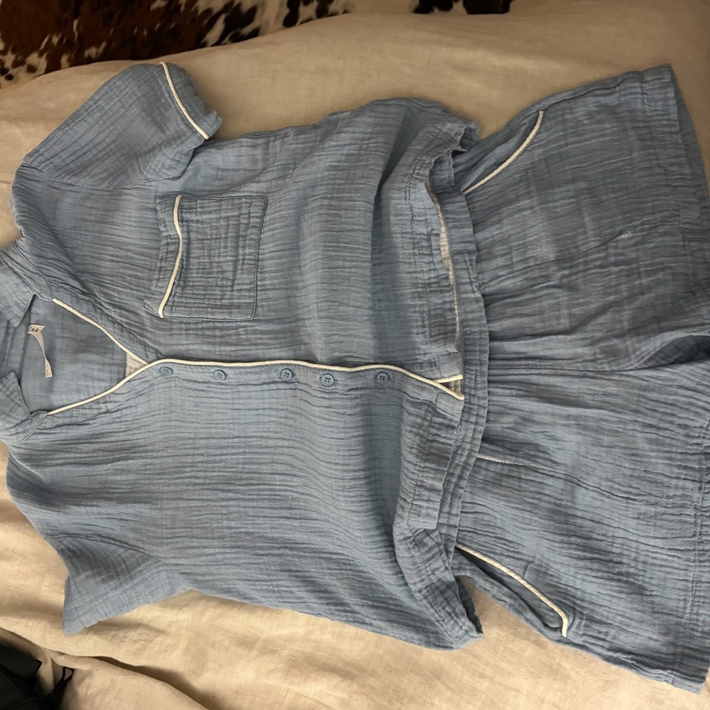 Soma Light Blue Pajama Set